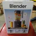 Chefman Obliterator 48 oz Countertop Blender for Smoothies, 1380W Motor to Crush Ice, Nuts, and Frozen Fruit with Stainless Steel Blade, Auto Blend Function, Includes Tamper and Scraper
