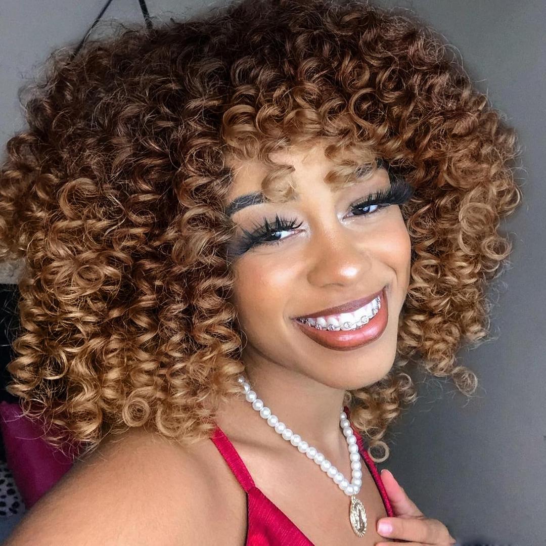 Vomella GoGo Curl Crochet Hair 8 Packs Water Wave 10 Inch Curly Crochet Hair for Women Short Beach Curl Synthetic Deep Twist Extensions(OT4/30#)