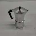 Primula Classic Stovetop Espresso and Coffee Maker, Moka Pot for Italian and Cuban Caf Brewing, Greca Coffee Maker, Cafeteras, 9 Espresso Cups, Silver
