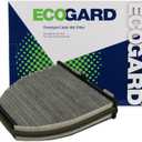 ECOGARD XC45844C Premium Cabin Air Filter with Activated Carbon Fits 2010-2016 Mercedes-Benz E350, 2008-2012 C300, 2010-2015 GLK350, 2012-2015 C250, 2008-2015 C350, 2012-2018 CLS550