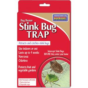 Bonide Bug Beater Stink Bug Trap, Attracts and Catches Stink Bugs Indoors and Outdoors, Long Lasting and Odorless Protection
