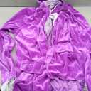 fun shack mens Mens 60s Movie Gigolo Purple Jacket L