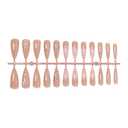 24Pcs Long Stiletto Press on Nails Pink French Tip Fake Nails with 3D Bow Rhinestone Design Valentines Glue on Nail Artificial Acrylic Nails Press ons Reusable Stick on Nail for Women Stiletto Nail