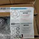 Pre-Greased 5 on 4.5'' Hub & #84 Spindle Kits for 3500lbs Trailer