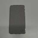 TUDIA SKN FLIP V2 Designed for Onyx Boox Palma 2 Case - [Enhanced Auto Wake/Sleep Technology] Shockproof Slim Transparent TPU Back with Textured Leather Cover - Clear Grey