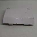 BESy Matte Black Bathroom Faucet 3 Holes Two Handles Vanity Widespread 8 Inch Bathroom Sink Faucet, Waterfall Bathroom Sink Faucet with cUPC Supply Hoses, Pop Up Drain, Stainless Steel