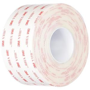 3M VHB Heavy Duty Mounting Tape 4950, 2" x 5 yards, White, Double-Sided, Permanent, High Strength, Long-Term Durability