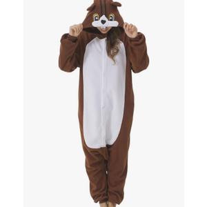 Unisex Adult Onesie Pajamas, Animal Halloween Costume, One-Piece Cosplay Sleepwear for Men and Women