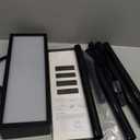 Solar Address Signs for Yard, Solar Powered Address Sign with Warm White & Cold White, IP65 Waterproof Solar House Numbers for Outside, LED Illuminated Plaques Wall Mounted & In Ground