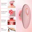 3-in-1 Body Sculpting Machine, Rechargeable Vacuum Massager for Skin Firming & Smoothing, Body Contouring Tool for Belly Arms, Legs & Back, Includes 2 Interchangeable Cups and Massage Oil