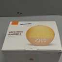 Dreamegg Sunrise 2 - Sunrise Alarm Clock, Sound Machine for Sleep, Favorites Mode, Sleep Routines, Dimmable Night Light, 29 Soothing Sounds, White Noise Machine, Wake Up Light for Bedrooms (Cream)