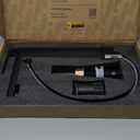 KES Black Bathroom Faucet Single Hole Bathroom Sink Faucet Single Handle Lavatory Vanity Sink Stainless Steel cUPC Certified Matte Black, L3156ALFF12-BK