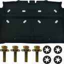 DYRDINSHOW Engine Splash Guard with Mounting Screws for 2015-2020 Ford F150 Gasoline Engine, Replaces ML3Z-7222-D, Not Compatible with Raptor or 3.0L Diesel Models