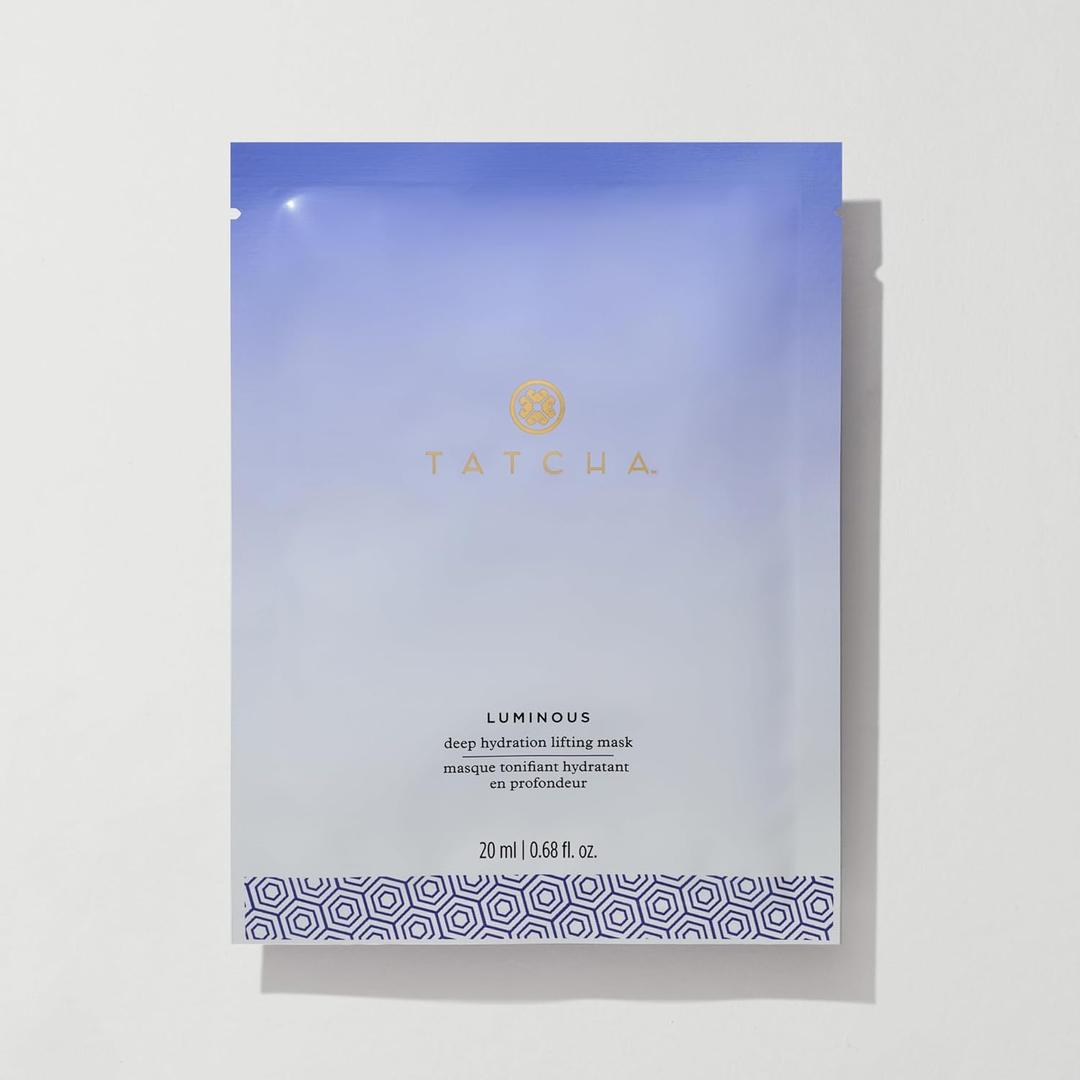 TATCHA Luminous Deep Hydration Lifting Mask | Single Use Mask for Luminous Skin | 20 ml / 0.68 oz