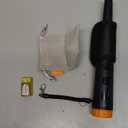 SUNPOW Metal Detector Pinpointer for Adults & Kids, Fully Waterproof, 360Detection Handheld Pin Pointer Wand with LCD Screen, 3 Modes (Buzzer, Vibration,Sound) for Treasure Hunting- OTMD08 (Black&Yellow)