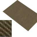 Reinforced Exhaust Heat Shield Mat 24'' x 24'' with Adhesive Backed Resistant Thermal Barrier for Hose and Auto Use Heat Insulation Sheet