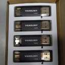 Vansuny 5 Pack 128GB USB C Flash Drive 2 in 1 OTG USB 3.0+USB C Memory Stick with Keychain Thumb Drive Photo Stick Jump Drive for Android Smartphones, Computers, MacBook, Tablets, PC