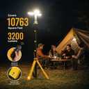 12000mAh Rechargeable Camping Light with Stand 73.2''