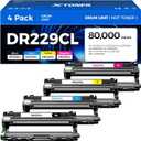 DR229CL Drum Unit (Not Toner)4-Pack Set Replacement Compatible for Brother DR-229CL Imaging Drum MFC-L3720CDW MFC-L3780CDW HL-L3220CDW HL-L3280CDW HL-L3300CDW HL-L3295CDW L8245CDW MFC-L8395CDW Printer