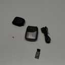 Electric Foil Shavers for Men: Mini Electric Razor for Face - IPX7 Waterproof Cordless Razor with LED Display & Fast Charge - Micro-Comb Technology & Precision Blades (Sanded Grey)