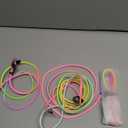 USB C to USB C Cable 3-Pack [10ft+6.6ft+3.3ft] 60W Colourful Braided Rainbow Type C to Type C Cable for iPhone 15,Samsung Galaxy S23,S22,S21,S20 S20+ Note 20,Google Pixel,LG