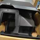 KINGGERI Under Seat Storage Boxes - Compatible with 2019-2026 Dodge Ram 1500 Crew Cab (Not for Classic), Heavy Duty Upgraded Rear Under Back Seat Storage Truck Cargo Black Tool Box Organizer