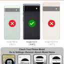 iCoverCase Compatible with Google Pixel 6 Case with Card Holder, Wallet Phone Case for Women Men [RFID Blocking] PU Leather Protective Wallet Case for Pixel 6 (Beige)