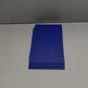 Engraving Blank Materials ABS Double Color Plastic Sheet, White/Blue (7" x 11" x .040", 12 Pieces) for Interior Signs, Badges.