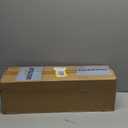 18 Inch Commercial Plastic Wrap Dispenser with Cutter & Roller - Heavy Duty 3000ft Film & 1000ft Foil Holder - Fits Butcher, Freezer, Kraft Paper for Restaurant Kitchen Food Service (Bamboo)