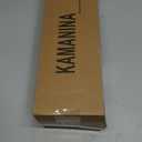 KAMANINA 1 Inch Curtain Rods 32 to 58 Inches (2.6-4.8 Feet) Telescoping Luxury Gold Curtain Rod for Windows, Decorative Drapery Rod with Crystal Netted Texture Ends