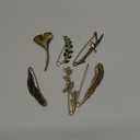 6PCS Extra Large Decorative Fashion Safety Pins for Clothing Giant Retro Sweater Lapel Pins  Vintage Brooch Pins for Women (Bronze)
