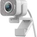 Logitech StreamCam Premium Webcam for Streaming and Content Creation, Full HD 1080p 60 fps,Works with Microsoft Teams, Google Meet, Zoom, Nintendo Switch 2s new GameChat mode, for PC/Mac Off-White