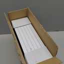 HappyHapi 8x10 Picture Frame Set of 6, 8x10 White Picture Frame Display Pictures 5x7 with Mat or 8x10 Without Mat. Wall Hanging Photo Frame or Tabletop Display Gallery Frame (White)