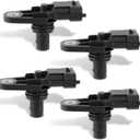 AUTOKAY Pack of 4 Engine Cam Shaft Camshaft Position Sensor Fits for Buick Enclave Lacrosse for Cadillac CTS SRX STS