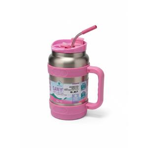 Changing Cups, 4 Pack of Plastic Cups Reusable Tumbler with Lids