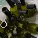 nicebottles Plastic WineBottles & Screw Caps, Green, 750ml - Pack of 12