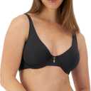 Maidenform Women's, Everyday Luxe Full Coverage, Convertible Underwire Bra (38C, Black)