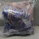 Cottolester Boho Comforter Set Queen Size 8 Piece Bed in a Bag Burnt Orange Paisley Fall Comforter and Sheet Set Bohemian Striped Bedding Set,Soft Microfiber Complete Bedding Set