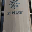 ZINUS 12 Inch King Green Tea Memory Foam Mattress [New Version], Fiberglass free, Medium Firm Feel, Zoned Pressure Relief, Certified Safe Foams & Fabric, Mattress in A Box (White)