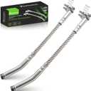 2PCS Snowmobile Ice Scratcher with Claw Compatible with Polaris Arctic Cat Ski-Doo Reverse and Non-Reverse Gear Equipped Snowmobiles Track Heights 2-1/2"