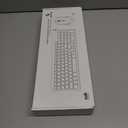 Wireless Keyboard Mouse, J JOYACCESS Sleek and Ergonomic 2.4G Wireless Keyboard and Mouse Set,Portable and Comfortable for Travel Compatible withComputer/Laptop/Windows/Mac-Black/Silver