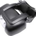 OUTMX Car Side Mirror Glass 7700435922 Professional Scratch Resistance Rear View Compatible for Citroen Relay 2006 Later Compatible for Fiat Ducato