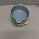 Baby Bowls with Suction, 3 Pack Baby Led Weaning Supplies, Soft Silicone Food Bowl for Babies Kids Toddlers, BPA Free, Microwave and Dishwasher Safe, Multicolor (Blue)