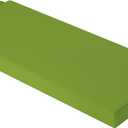 idee-home Outdoor Bench Cushion, Outside Cushions for Outdoor Furniture, Waterproof Seat Pad with Ties for Garden Backyard