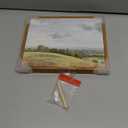 InSimSea Framed Canvas Wall Art, Vintage Decor - Landscape Wall Painting Prints, Rolling Hills Pictures for Bedroom, Farmhouse Bathroom, Office Dining Room Decor - 12"x16"