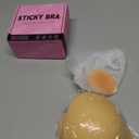 Ultra Push up Sticky Bra Pads Inserts | Double Sided Adhesive Bra Inserts | Stick on Bra for Sports Bra Swimsuit (Large, Beige)