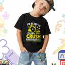 Toddler Kindergarten Vibes T-Shirt First Day of School Kindergarten Shirt Funny Boys Girls Short Sleeve Tee Cotton 3T-7Y