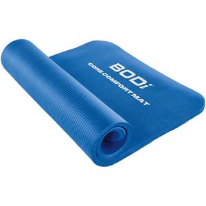 Beachbody Exercise Mat, Extra Thick Foam Workout Mat for Home and Gym, Yoga, Ab Workouts, Stretching, Weightlifting, High Density - Ultra Durable, 1/2 inch