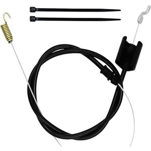 746-04237 946-04237 Snowblower Clutch Cable Compatible with MTD Craftsman Troy-Bilt Yard Man Yard Machines Husky Snowblower Parts (946-04237)
