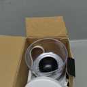 Kaffe Electric Burr Coffee Grinder (5.5oz) w/Adjustable Coarseness Settings  Flat Burr  [New Upgraded Motor ]  Precision Coffee Bean Grinder for Home Use  White